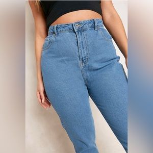 Boohoo High Rise Mom Jeans